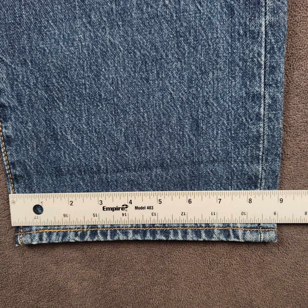 Levis 501 Original‎ Jeans Mens 36x30 Blue Dark Wash Straight Leg Button Fly NEW